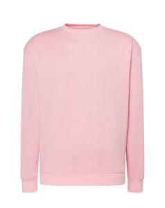 Różowa męska bluza JHK z nadrukiem