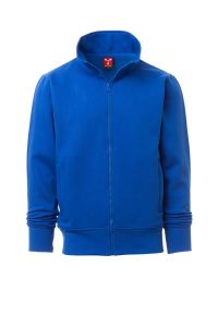 Niebieska męska bluza rozpinana PAYPER ALABAMA - własne logo