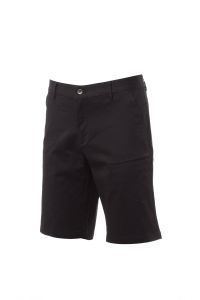 Black men's PAYPER CLASSY SHORTS - z własnym napisem