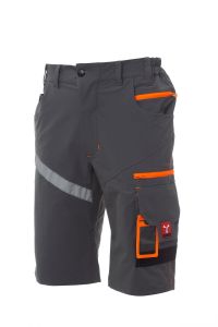 Szare spodnie PAYPER NEXT 4W SHORTS - nadruk własny