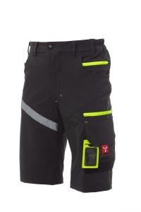 Grafitowe spodnie PAYPER NEXT 4W SHORTS - swój napis