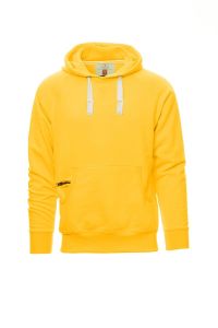 Żółta męska bluza z kapturem PAYPER ATLANTA+ - własny wzór