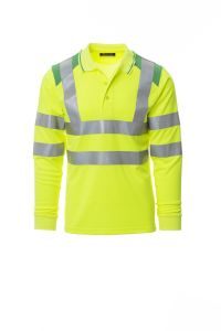 Żółto-Zielone Polo Payper Guard+Winter 001077 - Własne Logo