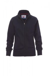 Granatowa damska bluza rozpinana PAYPER CLASS+LADY - z logo