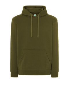 Khaki KANGAROO - Męskie bluzy z Nadrukiem