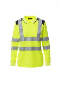 Żółte Polo Payper Guard+Winter Lady 001482- Z Nadrukiem