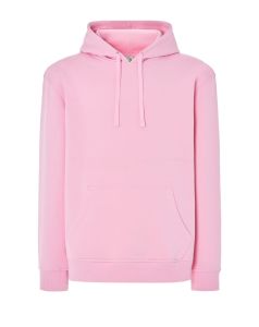 Różowe HOODIE męskie z nadrukiem Kangaroo