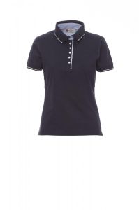 Granatowe Polo Payper Leeds 000078 - Z Nadrukiem