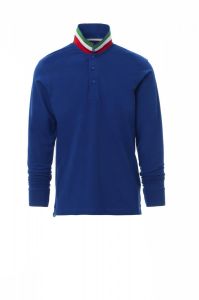 Niebieskie Polo Payper Long Nation 000083 - Personalizacja