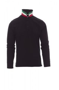 Czarne Polo Payper Long Nation 000083 - Własne Logo