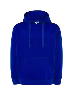 Royal blue hoodie KANGAROO 275 - z własnym logo