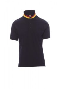 Granatowe Polo Payper Nation Germany 000081 -  Z Nadrukiem