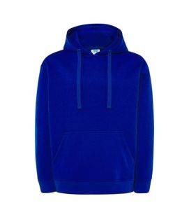 Royal blue hoodie KANGAROO 320 - z własnym logo