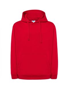Czerwone HOODIE męskie z nadrukiem KANGAROO 320