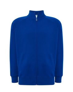 Royal-blue melanże KANGAROO  bluzy z  nadrukiem
