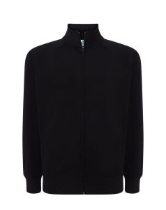 Czarna bluza z suwakiem SWRA ZIP HALF ZIP JHK  - z własnym logo