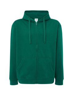 Zielone hoodie KANGAROO  - z własnym logo