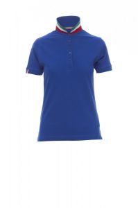 Niebieskie Polo Payper Nation Italy Lady 000082 - Nadruk