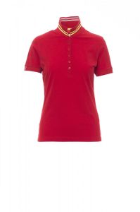 Czerwone Polo Payper Nautic Lady 000264 - Nadruk Firmowy