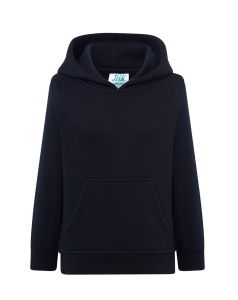 Dziecięca bluza z kapturem KANGAROO navy własny wzór