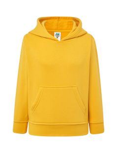 Bluza z kapturem dla dzieci KANGAROO żółta personalizowana
