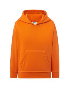 Dziecięca bluza z kapturem KANGAROO pomarańczowa- projekt