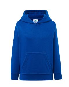Dziecięca bluza z kapturem KANGAROO royal blue - rysunek