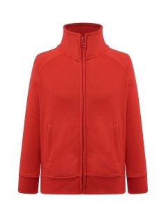 Bluza dla dzieci FULL ZIP JHK czerwona z rysunkiem