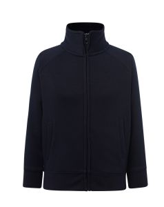Dziecięca bluza FULL ZIP JHK granatowa z własnym nadrukiem