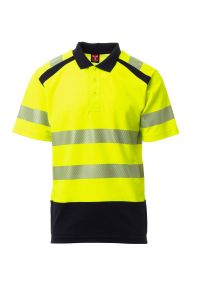 Żółto-Niebieskie Polo Payper Road S00539 - Z Nadrukiem