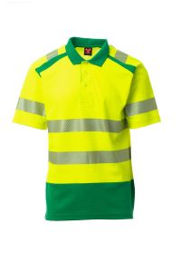 Żółto-Zielone Polo Payper Road S00539 - Własne logo