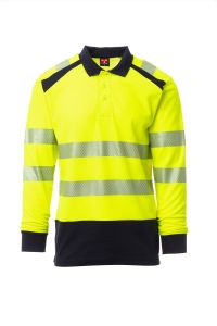 Żółte Polo Payper Road Winter S00729 - Z Nadrukiem