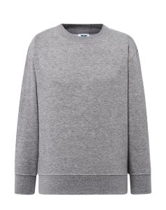 Bluza dla dzieci SWRK 290 szary melanż z logo