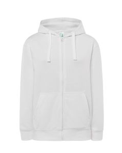 Biała SWULHOOD 240 kobieca bluza personalizowana z kapturem
