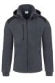 Bluza Polarowa z Odpinanym Kapturem- JHK FLRA 340 BUS HOOD Graphite