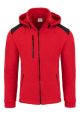 Bluza Polarowa z Odpinanym Kapturem- JHK FLRA 340 BUS HOOD Red