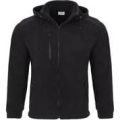 Bluza Polarowa z Odpinanym Kapturem- JHK FLRA 340 BUS HOOD Black