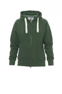 Zielona damska bluza PAYPER DALLAS+LADY - z logo firmowym