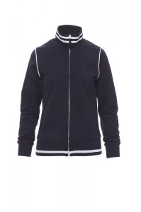 Granatowa damska bluza rozpinana PAYPER DERBY LADY - z logo