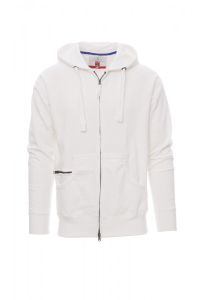 Biała męska bluza rozpinana PAYPER HAWAII+ - personalizowana