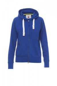 Niebieska damska bluza rozpinana PAYPER HAWAII+LADY - napis