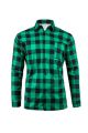 Koszula Flanelowa- JHK FLANEL Kelly Green