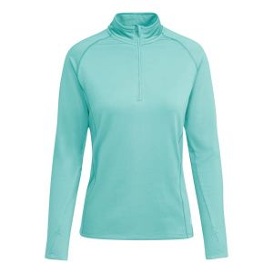 Bluza ARLAS 1122 miętowa sportowa żeńska z haftem firmowym