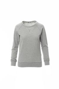 Szara damska bluza PAYPER MALIBU+LADY MELANGE - własny napis