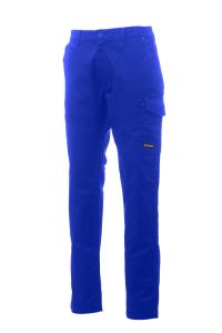 Niebieskie spodnie PAYPER WORKER PRO - firmowe logo