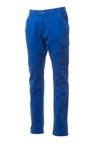 Niebieskie spodnie PAYPER WORKER STRETCH - nadruk własny