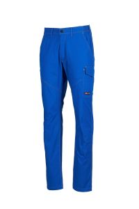 Niebieskie spodnie PAYPER WORKER STRETCH SUMMER - logo firmy