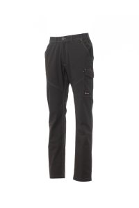 Grafitowe spodnie PAYPER WORKER STRETCH SUMMER - swoje logo