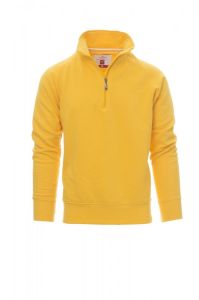 Żółta bluza bez kaptura męska PAYPER MIAMI+ - własny wzór