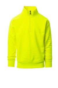 Żółta bluza bez kaptura męska PAYPER MIAMI+ FLUO - custom